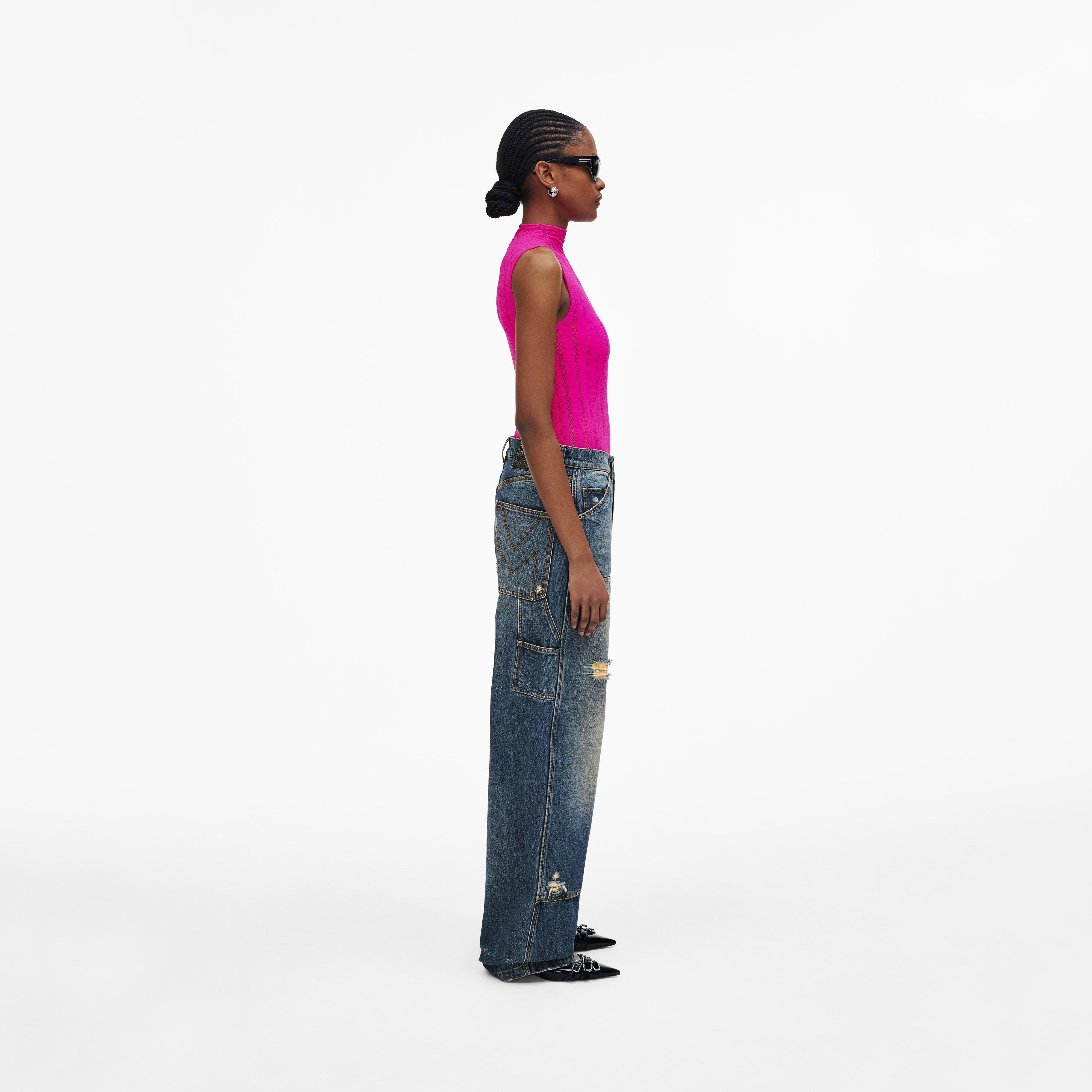 Marc Jacobs GRUNGE OVERSIZED CARPENTER JEAN | REVERSIBLE