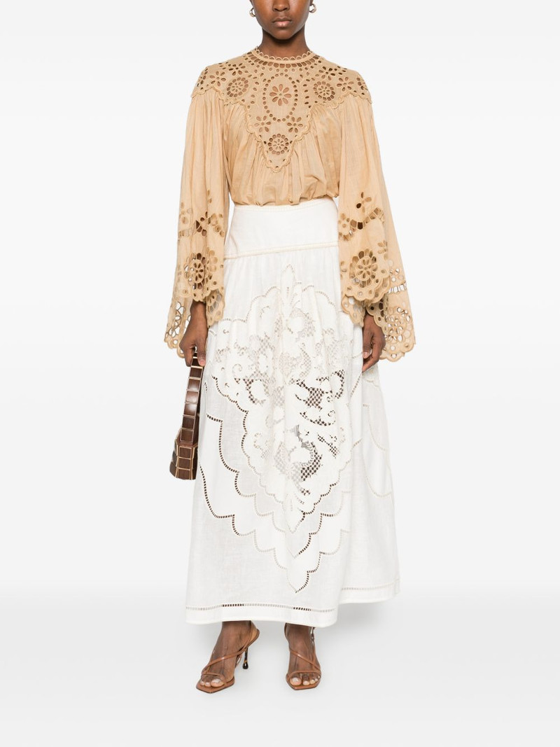 Zimmermann embroidered blouse outlook