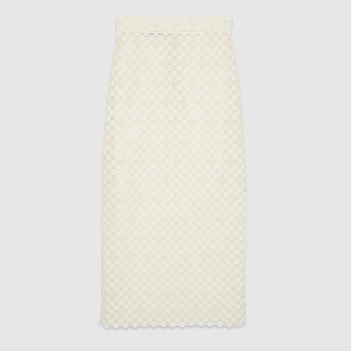 Double G flower lace skirt - 1