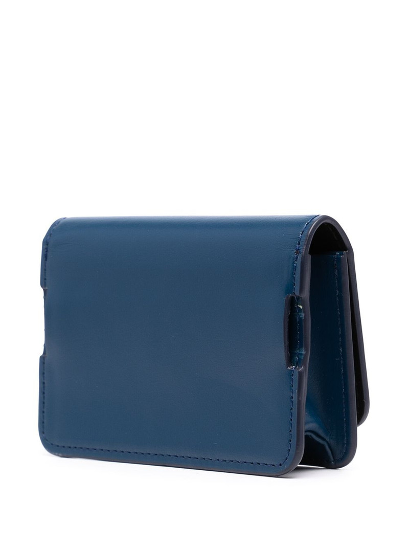 logo-lettering leather belt bag 3