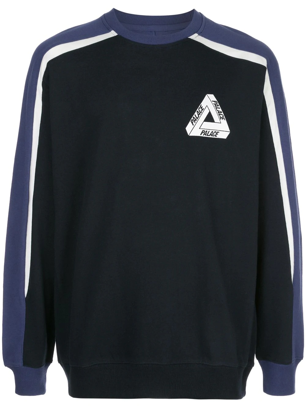 logo crew-neck sweatshirt - 1