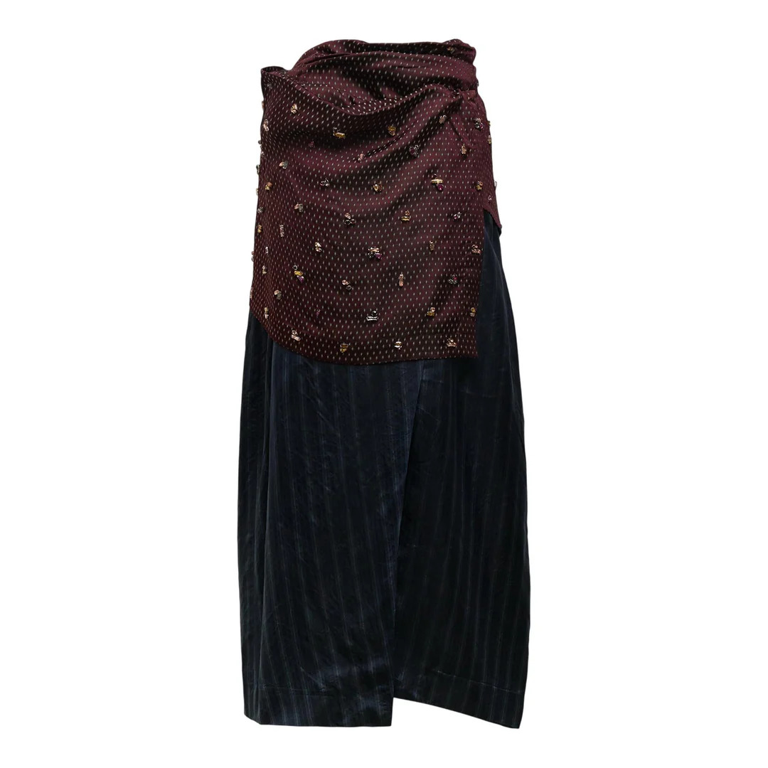 Wrap Skirts Front Slit - 2