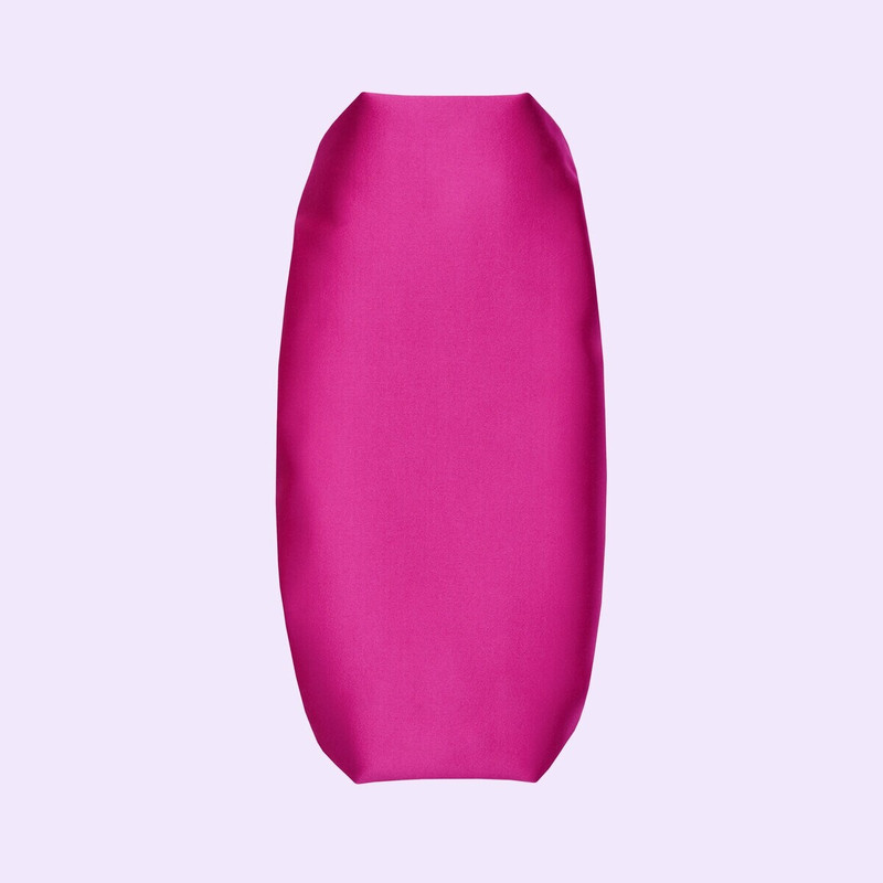 Satin handbag with bow 8