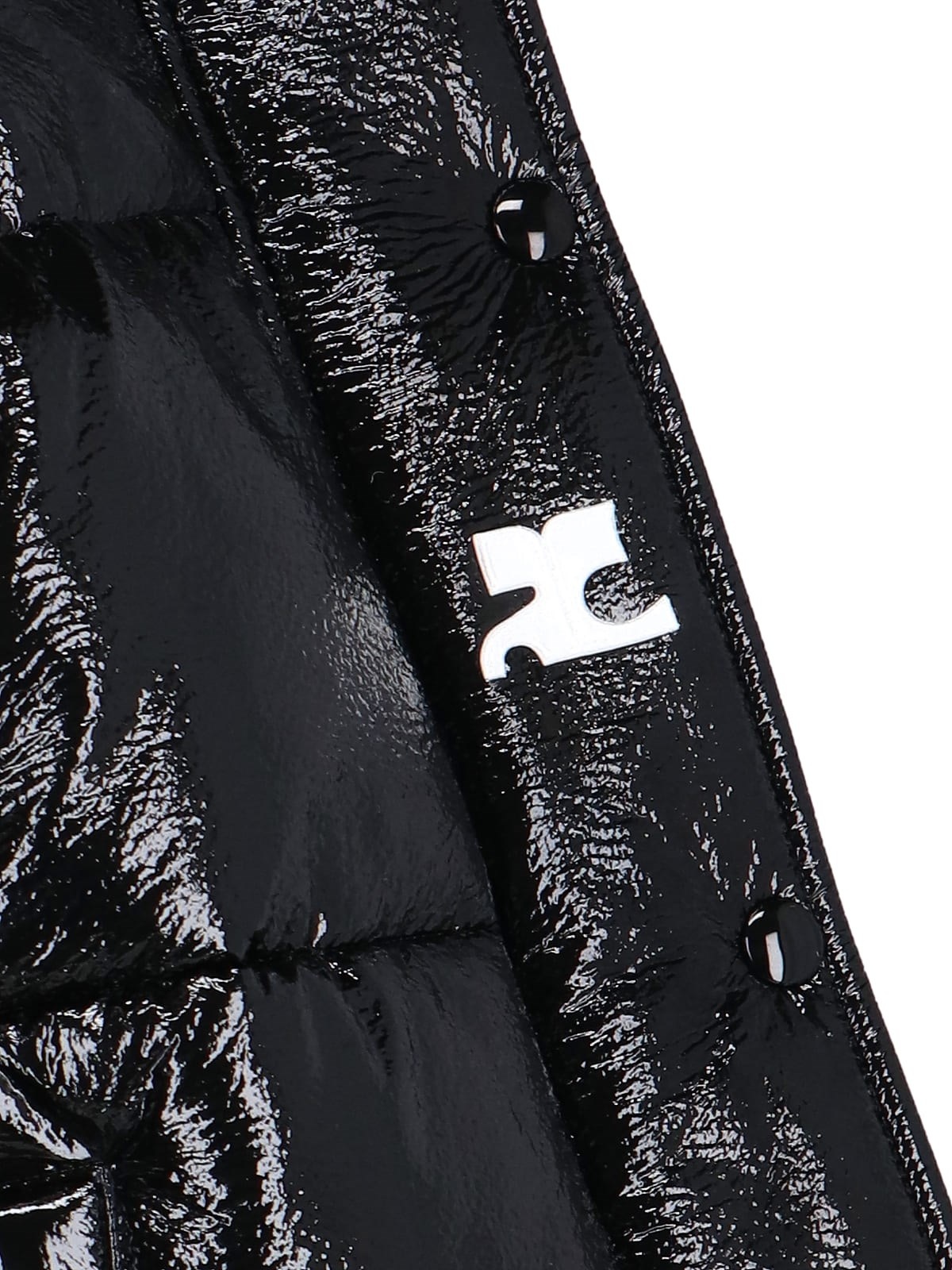 VINYL SHORT DOWN JACKET - 5