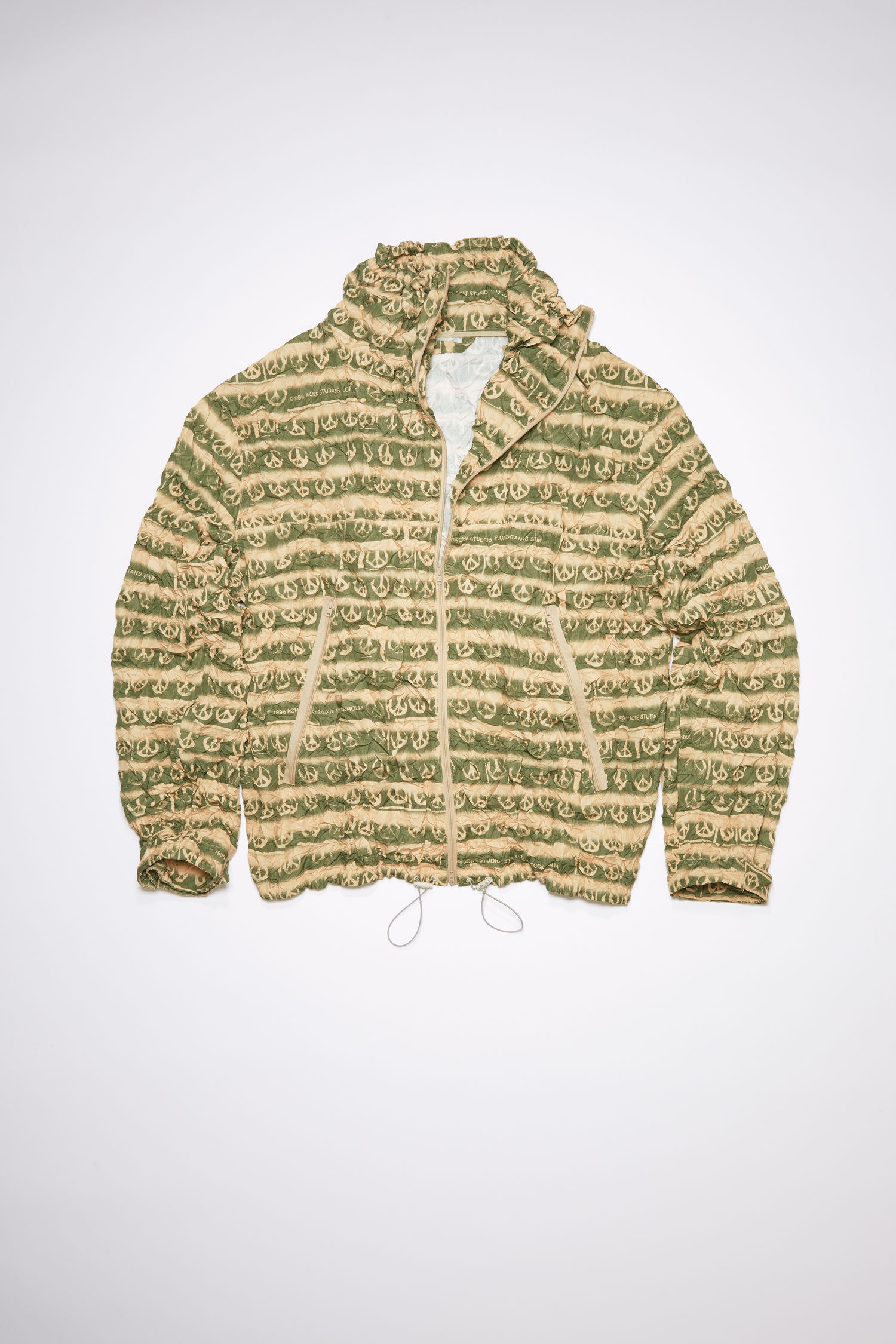 Acne Studios カーキ ナイロンジャケット サイズ44 Acne Studios - ツイルジャケット - カーキベージュ