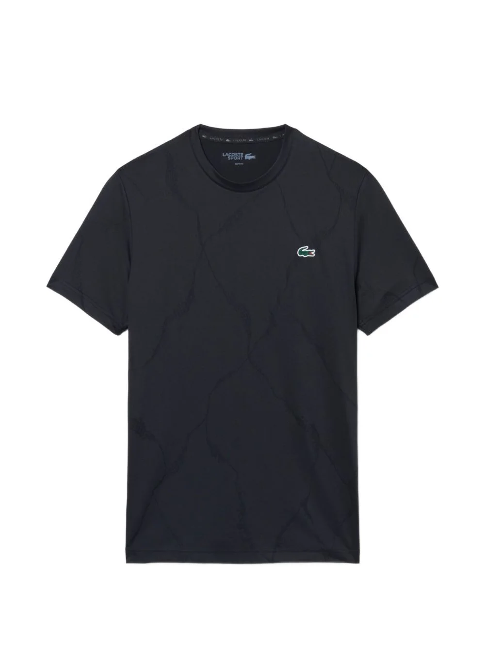 Ultra Dry Crocodile jacquard tennis T-shirt - 1