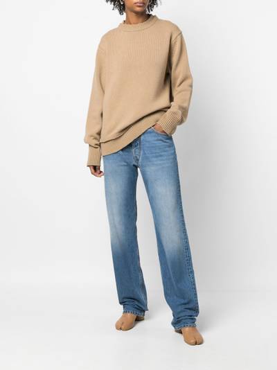 Maison Margiela crew-neck layered jumper outlook