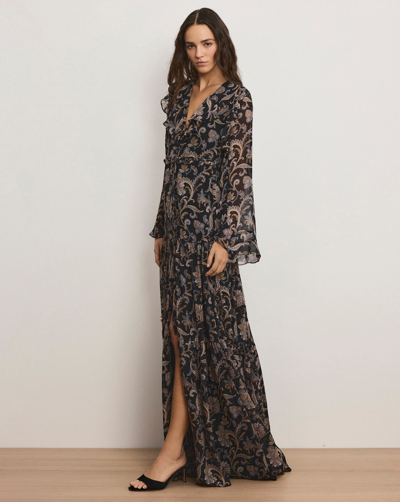 AKARA SILK MAXI DRESS 3