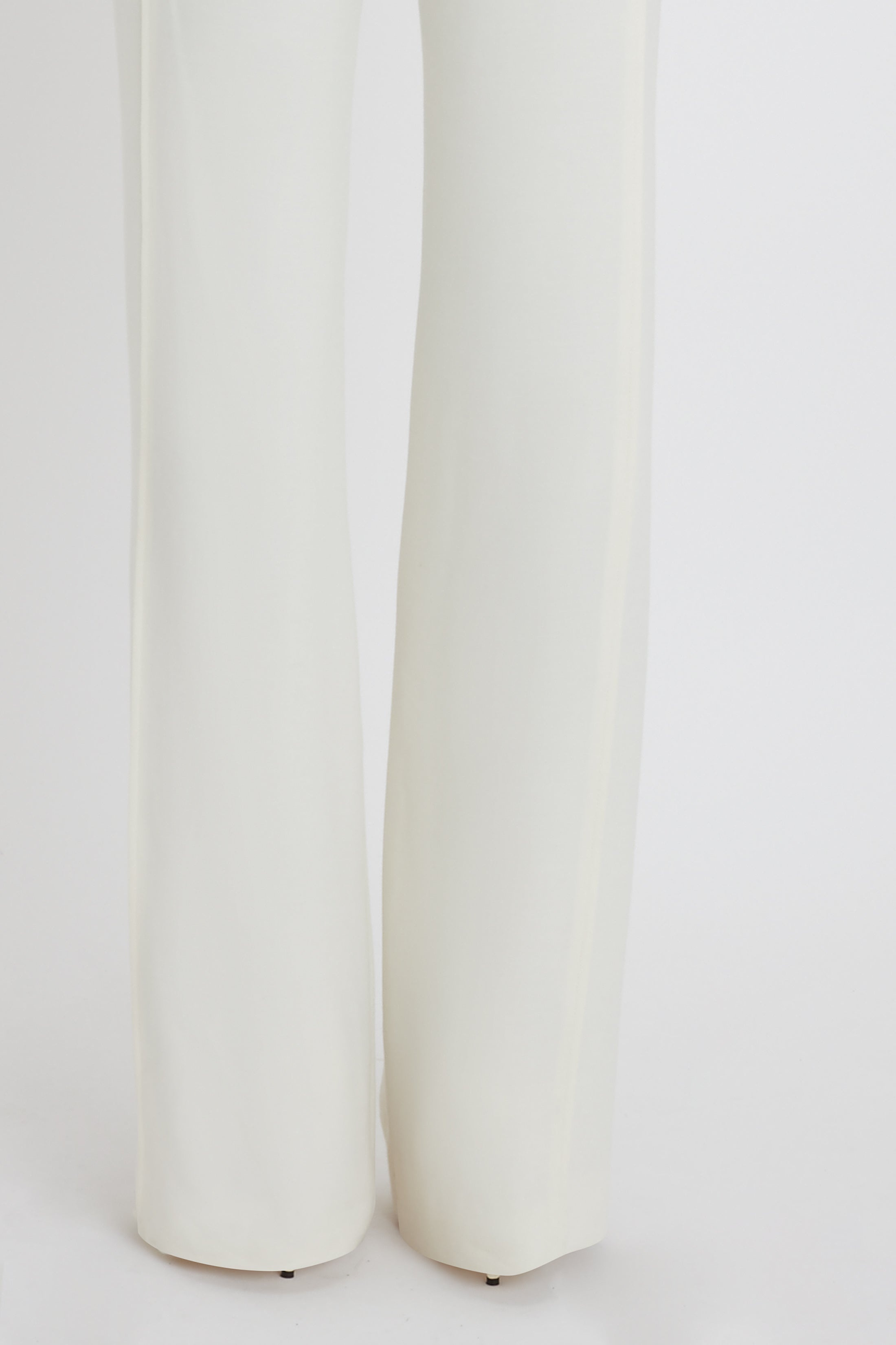Side Panel Trouser In Off White - 7