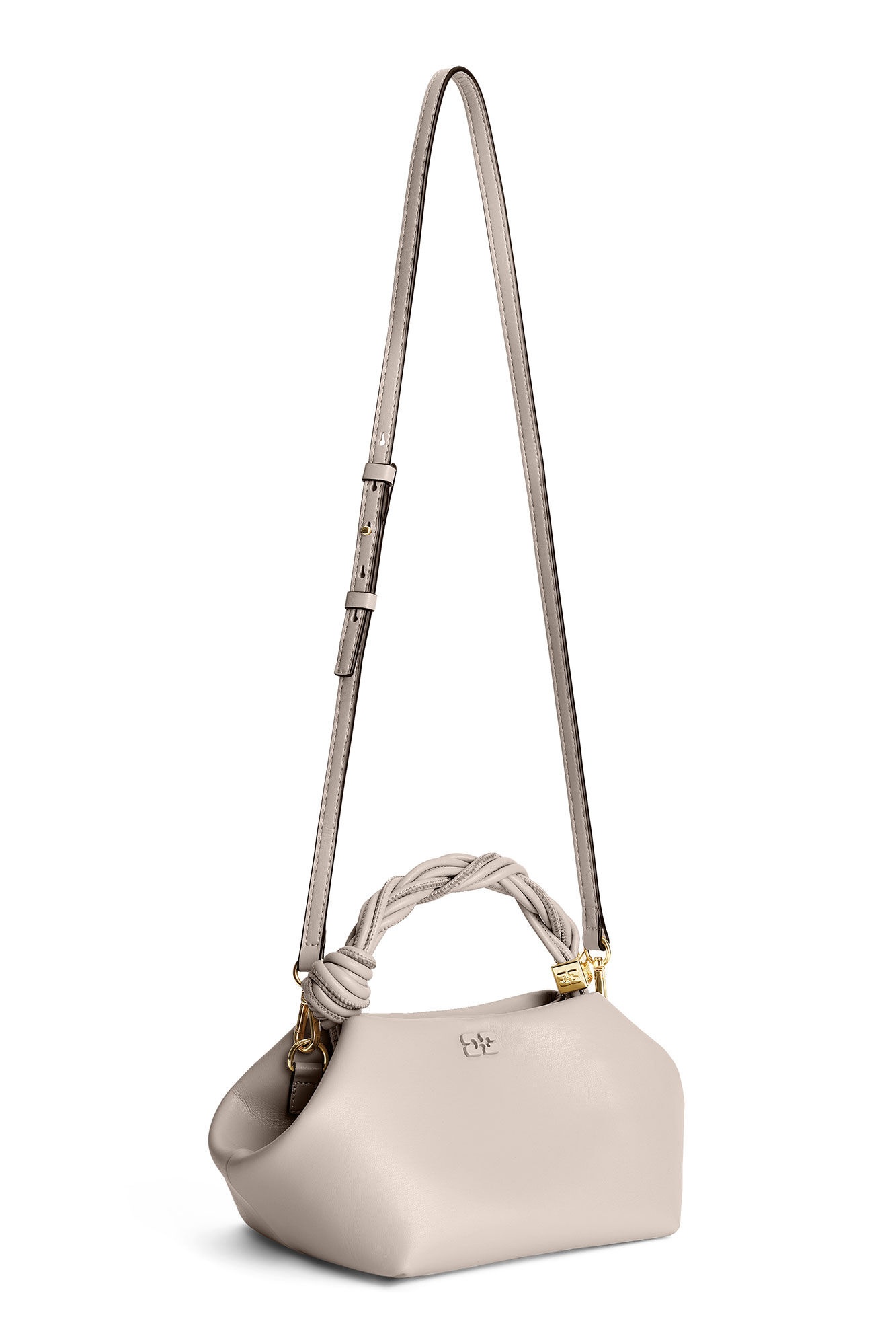 LIGHT GREY SMALL GANNI BOU BAG - 7