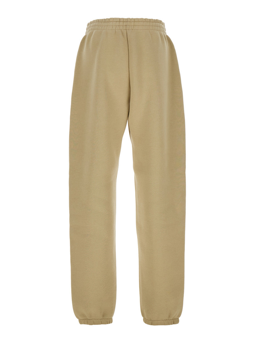 Fear Of God Men 'Forum' Beige Pants With Elastic Drswstring Waist And Logo Patch On The Front In Cot - 2