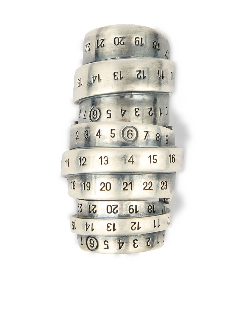 SIGNAUTRE NUMBERS MOTIF RING - 1