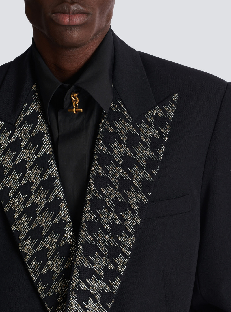 Grain de poudre jacket with crystals 9