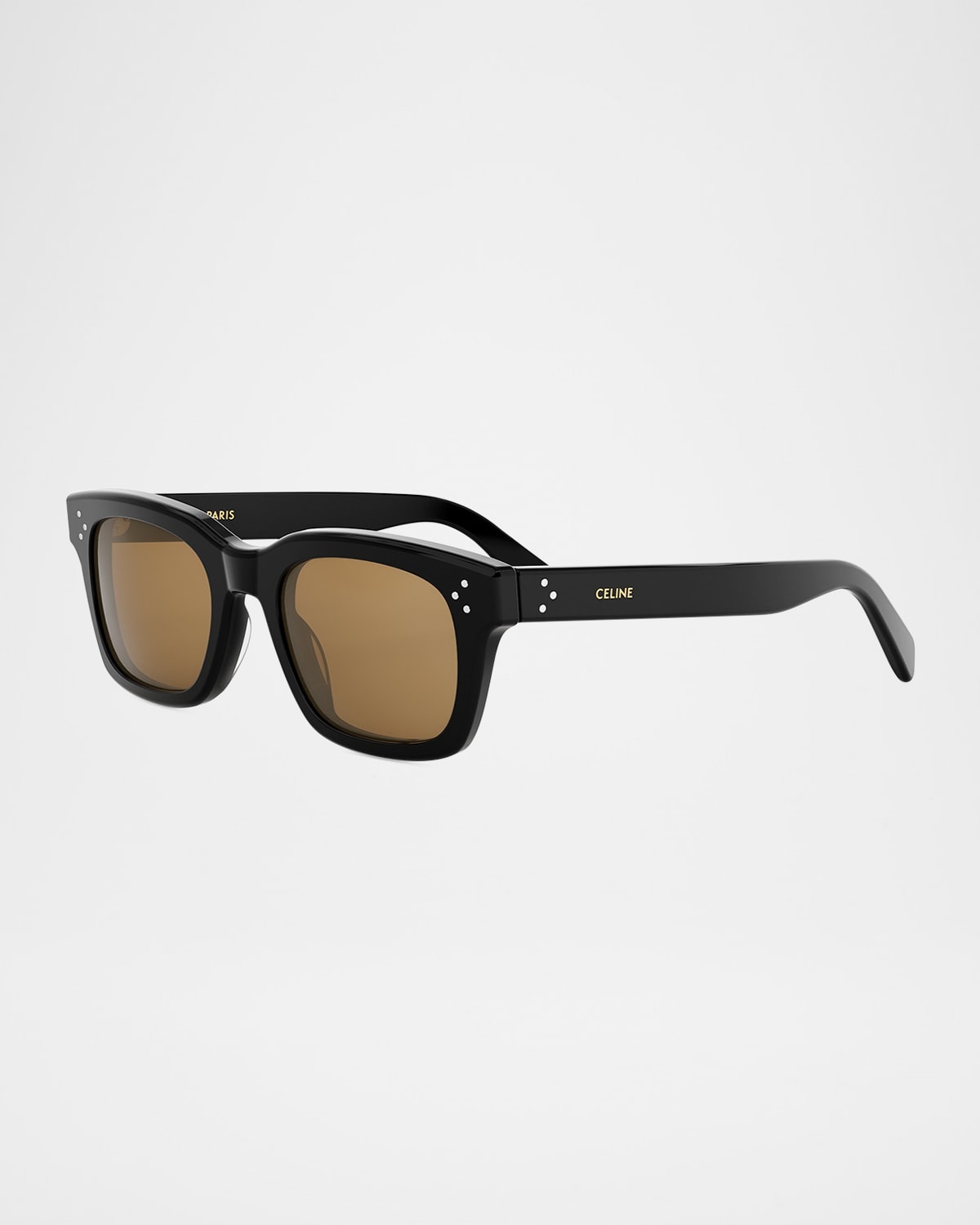 Men's Bold 3-Dots Nylon Rectangle Sunglasses - 3
