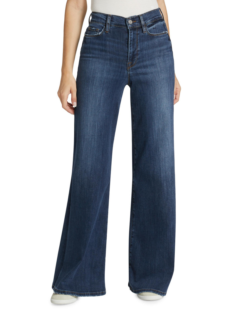 Women's Le Palazzo High-Rise Wide-Leg Jeans - Orlena 3