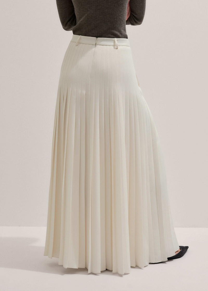 Slit Full-Length Skirt 5