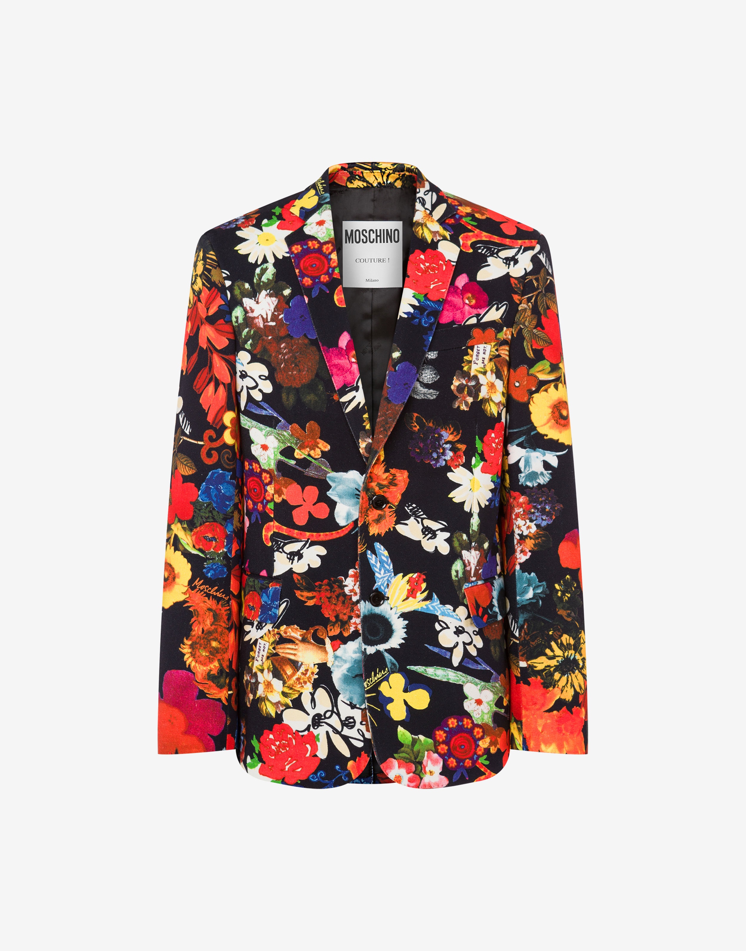 ALLOVER FLOWERS BULL JACKET - 1