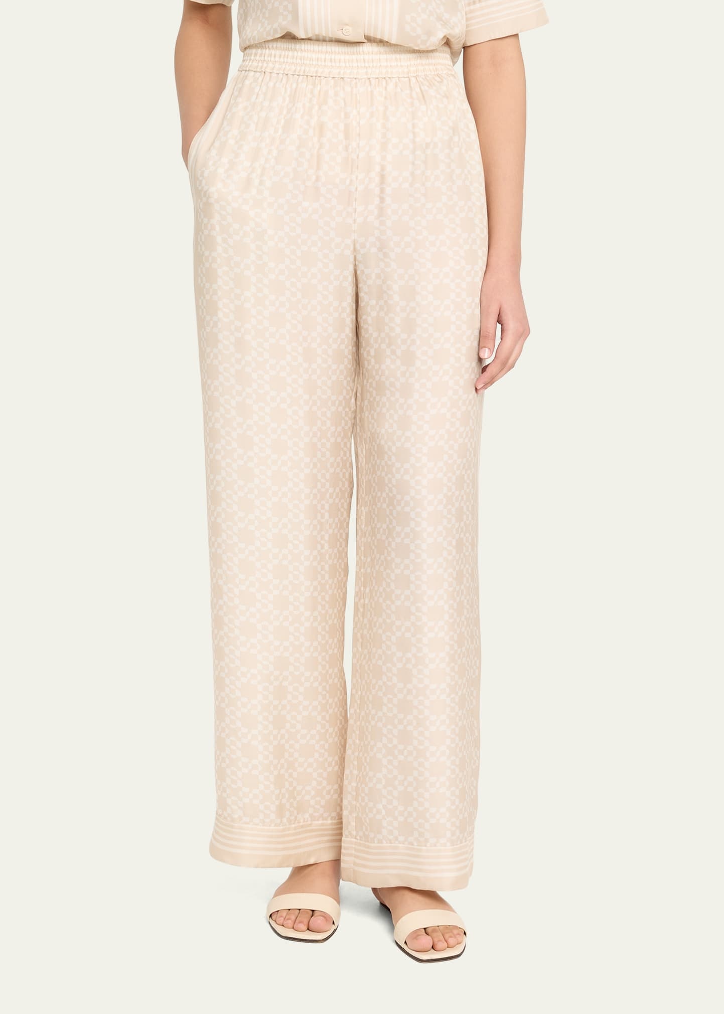 Zuna Straight-Leg Pajama Pants - 4