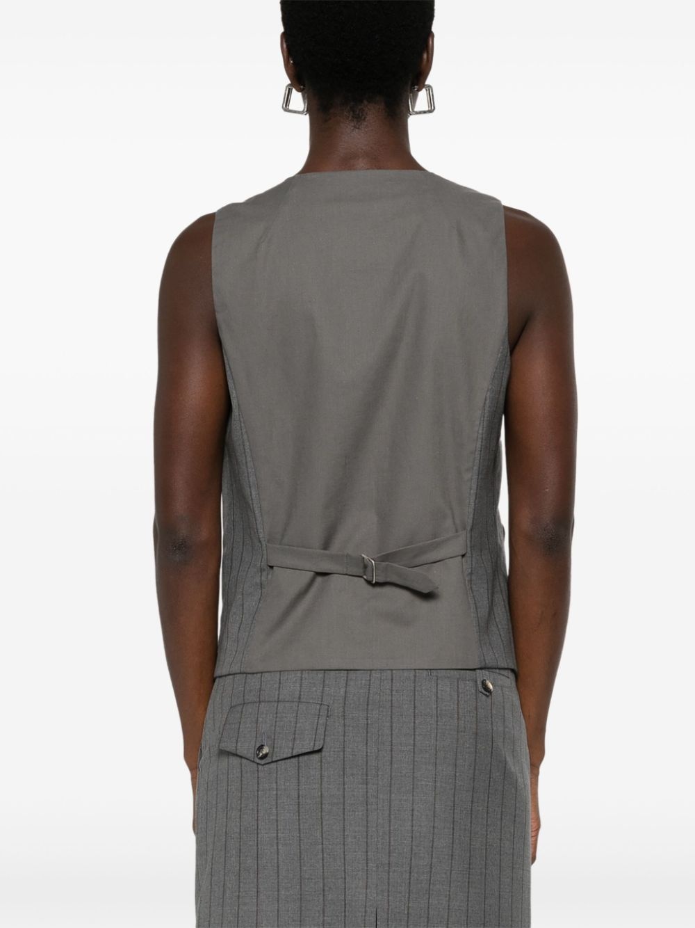striped waistcoat - 4