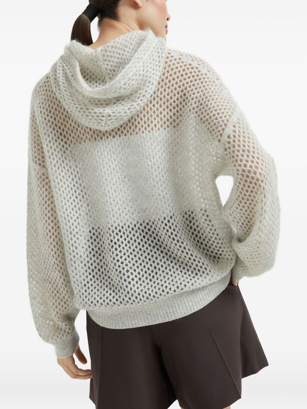 dazzling mesh jumper - 4