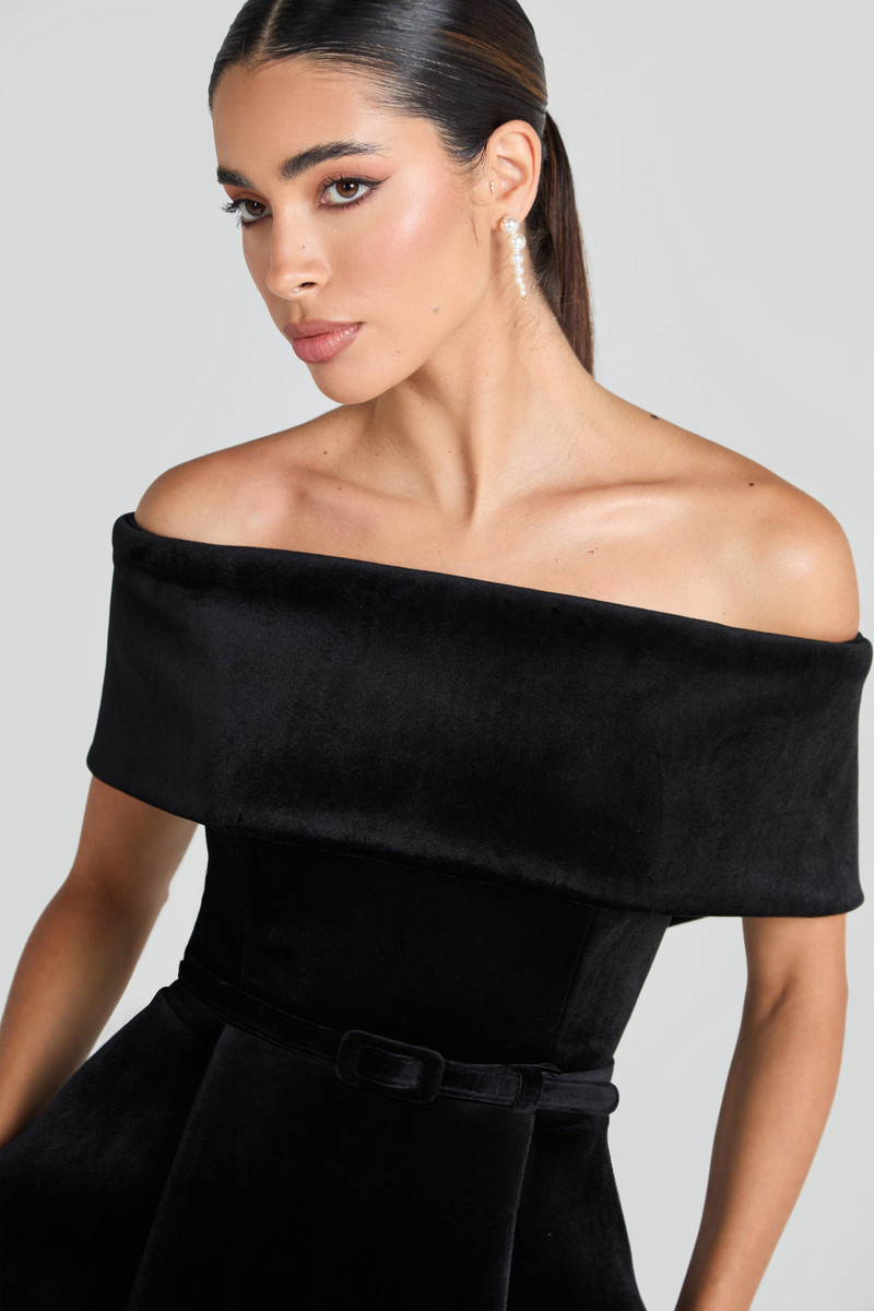 Carmen Black Dress 5