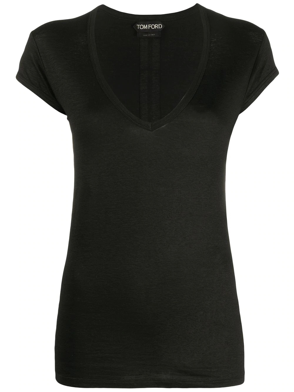 v-neck T-shirt - 1