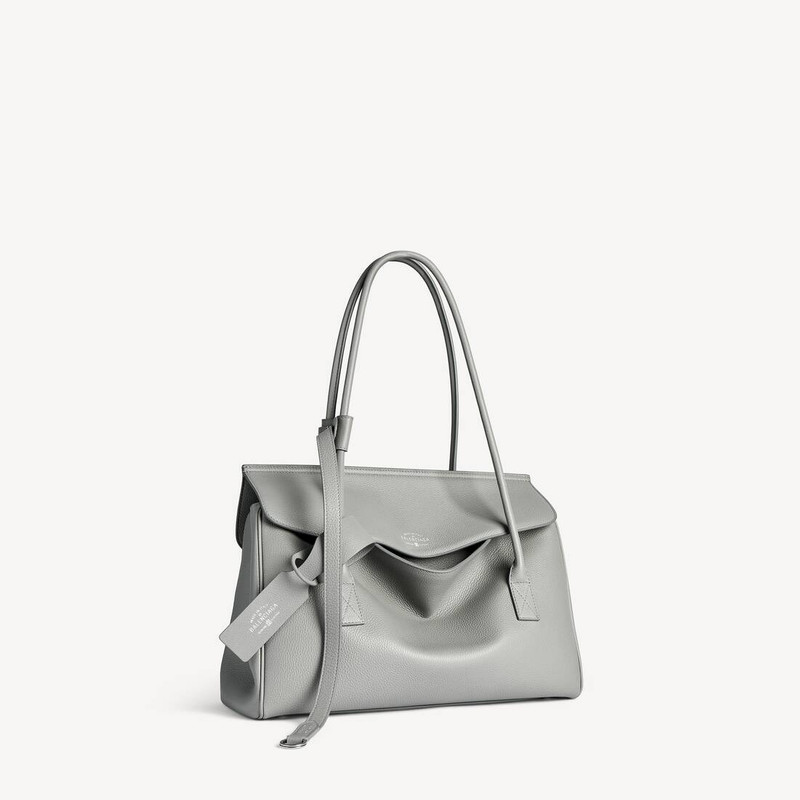 BALENCIAGA Women's Carrie Carry All Bag Small in Balenciaga Grey outlook