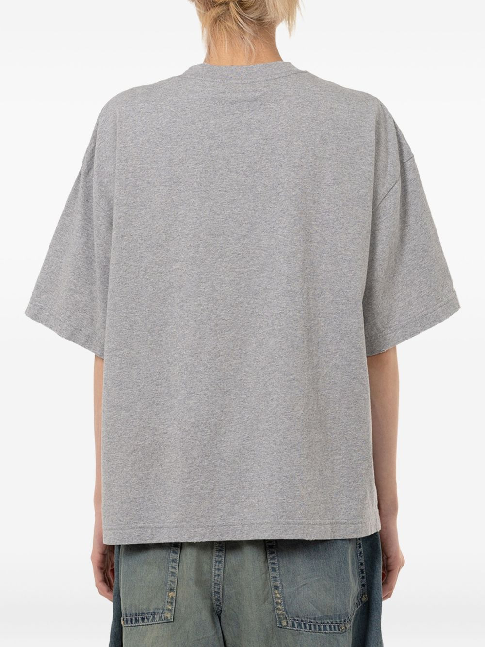 cat-print embellished T-shirt - 3