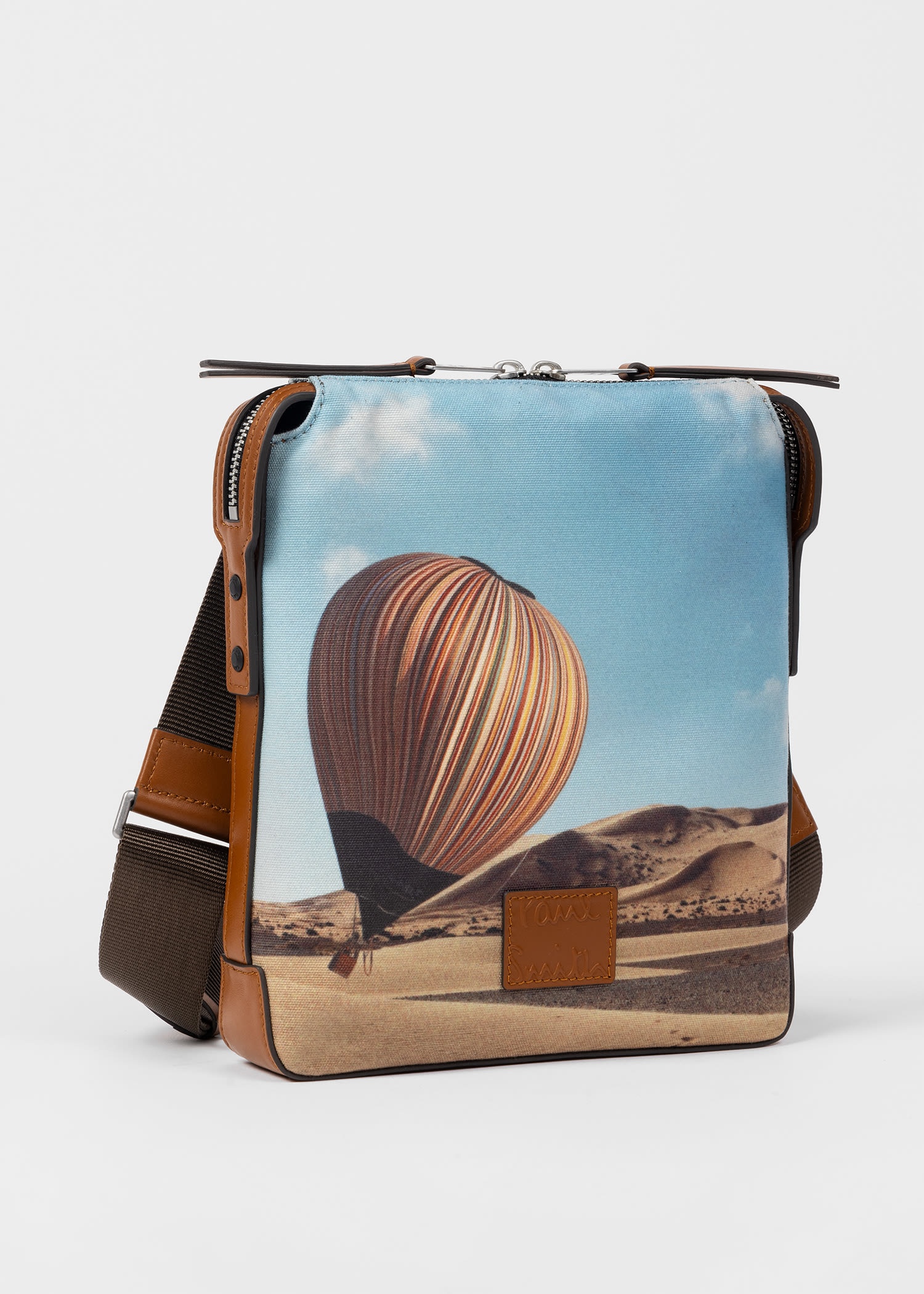 'Signature Stripe Balloon' Print Flight Bag - 2