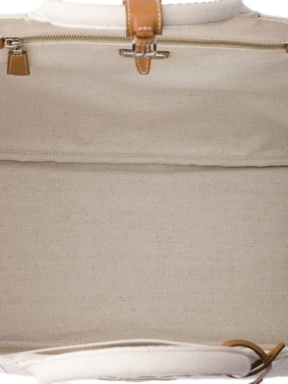 logo-embroidered tote bag - 7
