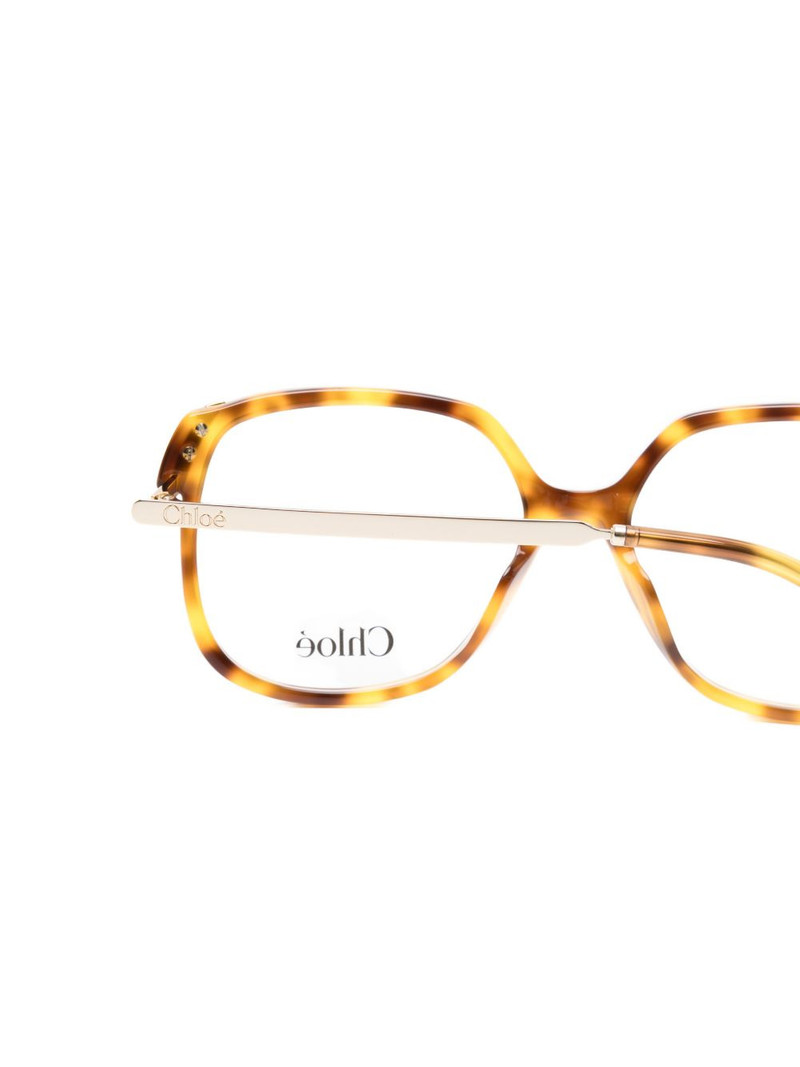 geometric-frame glasses 3