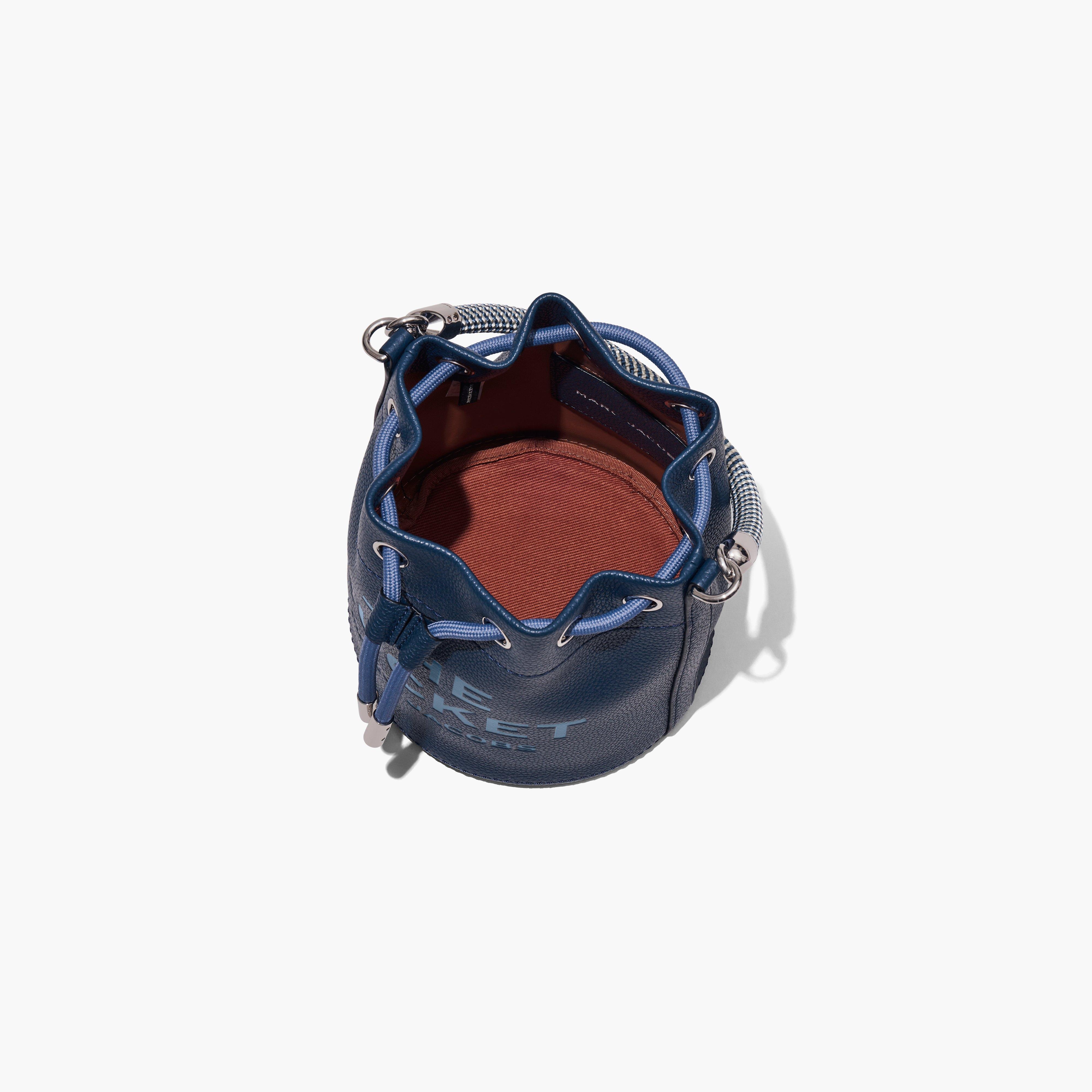 THE LEATHER BUCKET BAG - 6