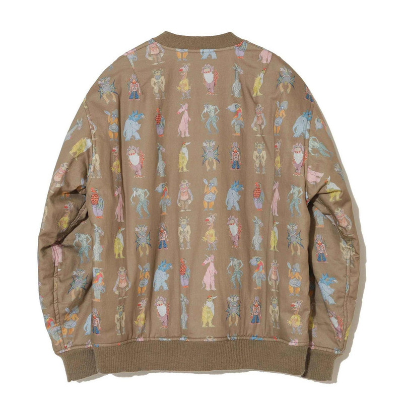 UNDERCOVER Josep Baque Padded Cardigan outlook