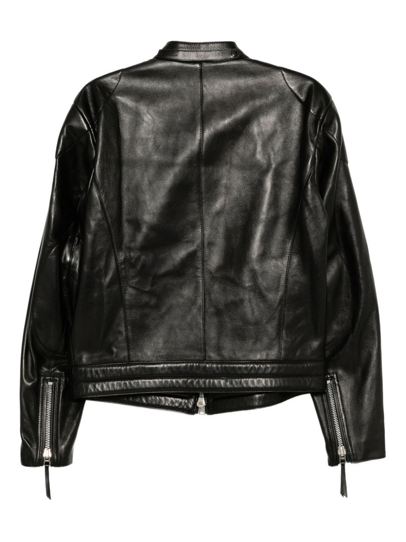 TOM FORD leather biker jacket outlook