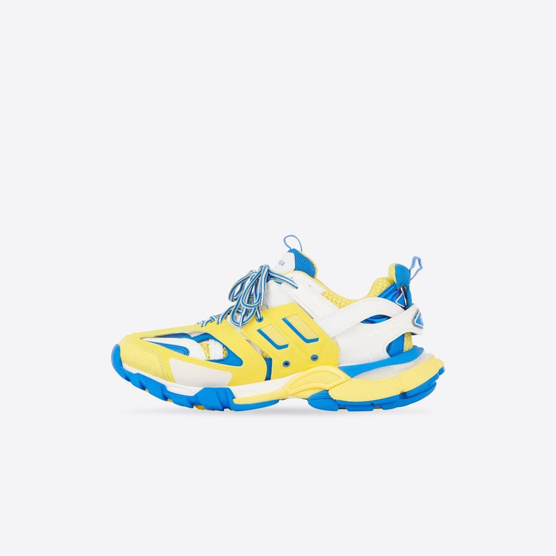 Men's Track Led Sneaker in Yellow - 4