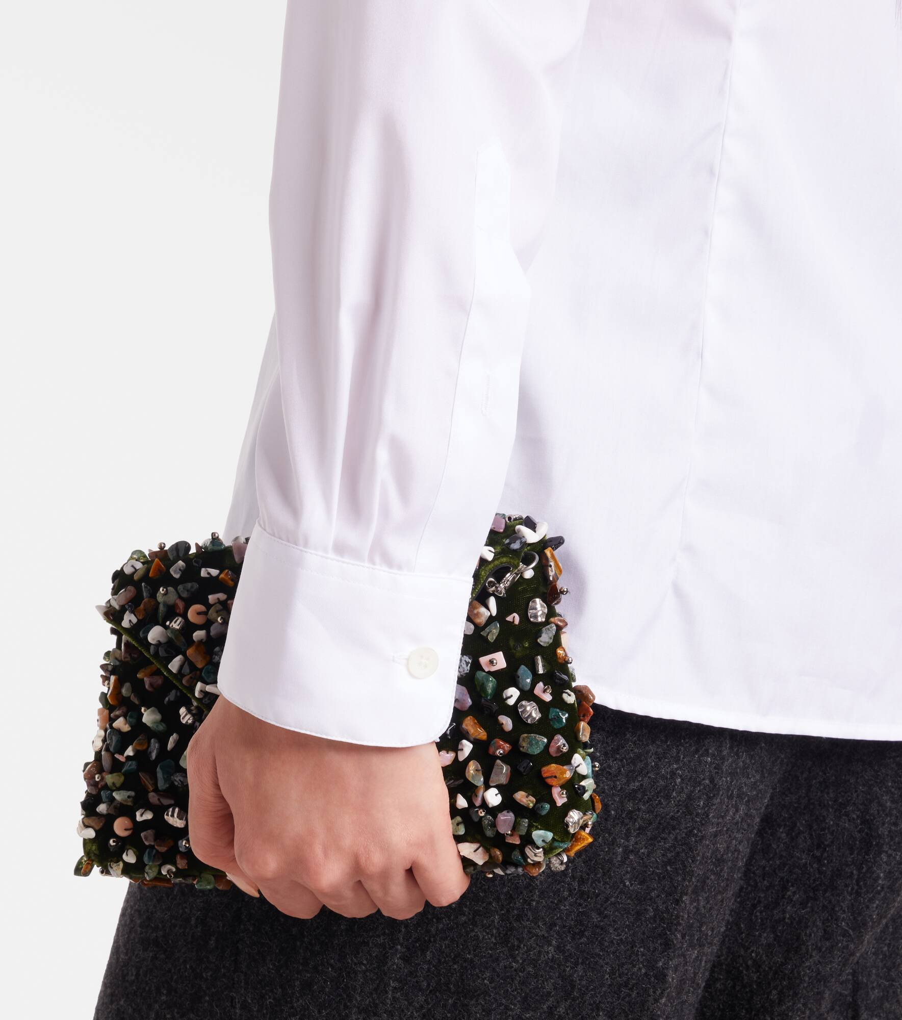 Cotton poplin shirt - 5