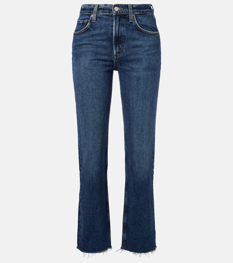 Valen mid-rise straight jeans 1