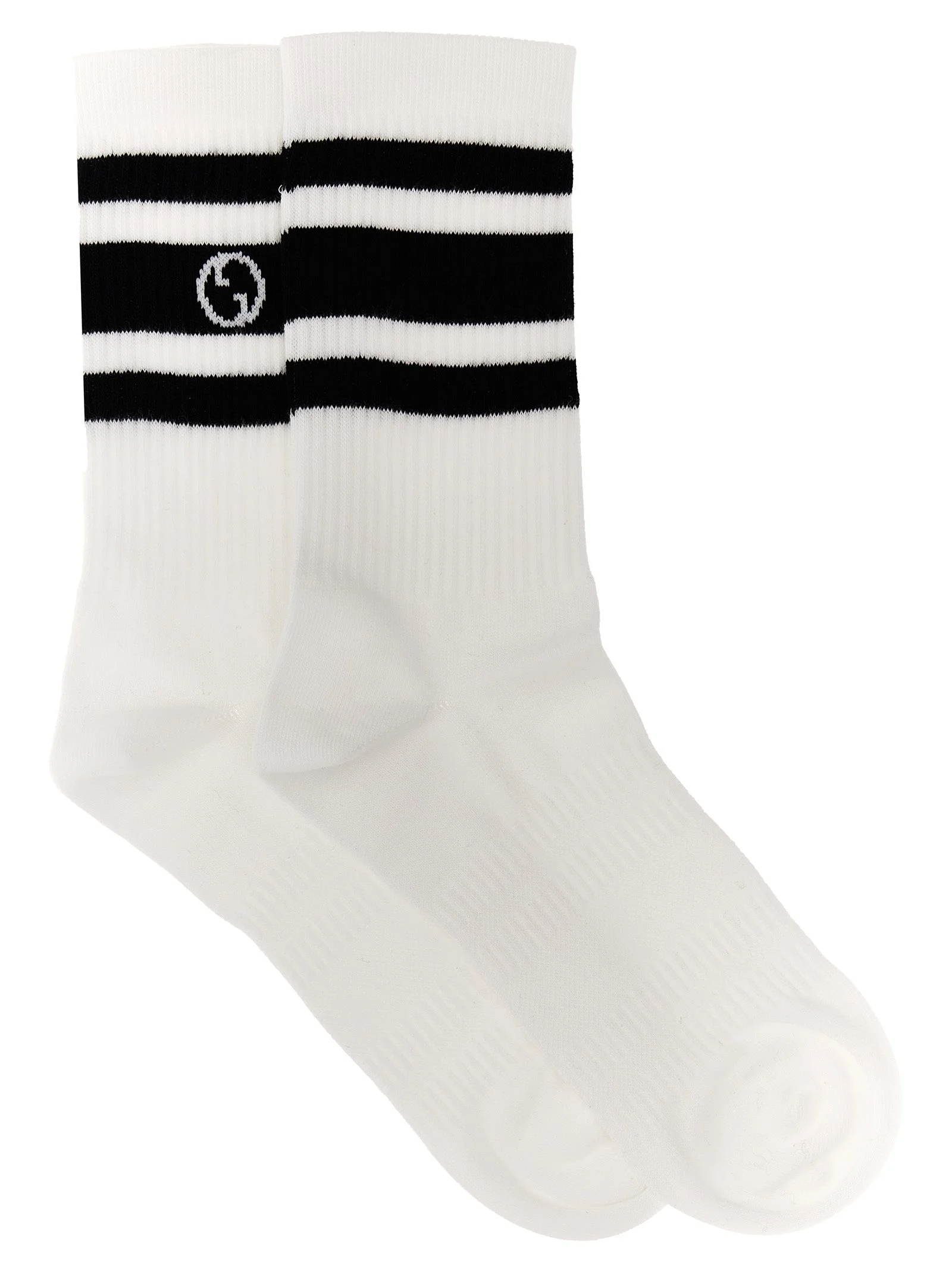 Gucci Men Nastro Web Logo Socks - 1