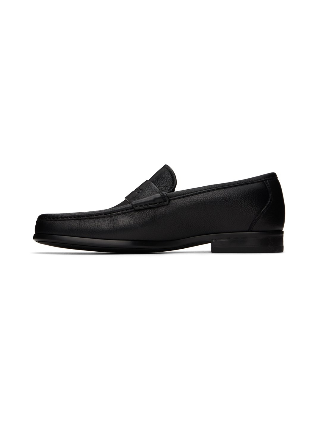 Black Signature Loafers - 3