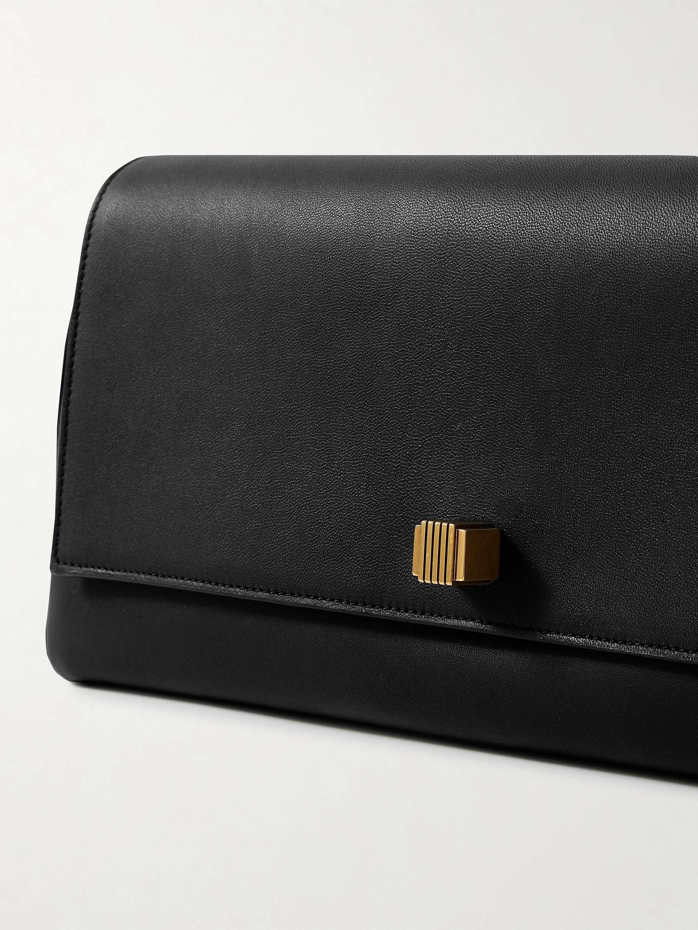 Audrey leather clutch Black - 4