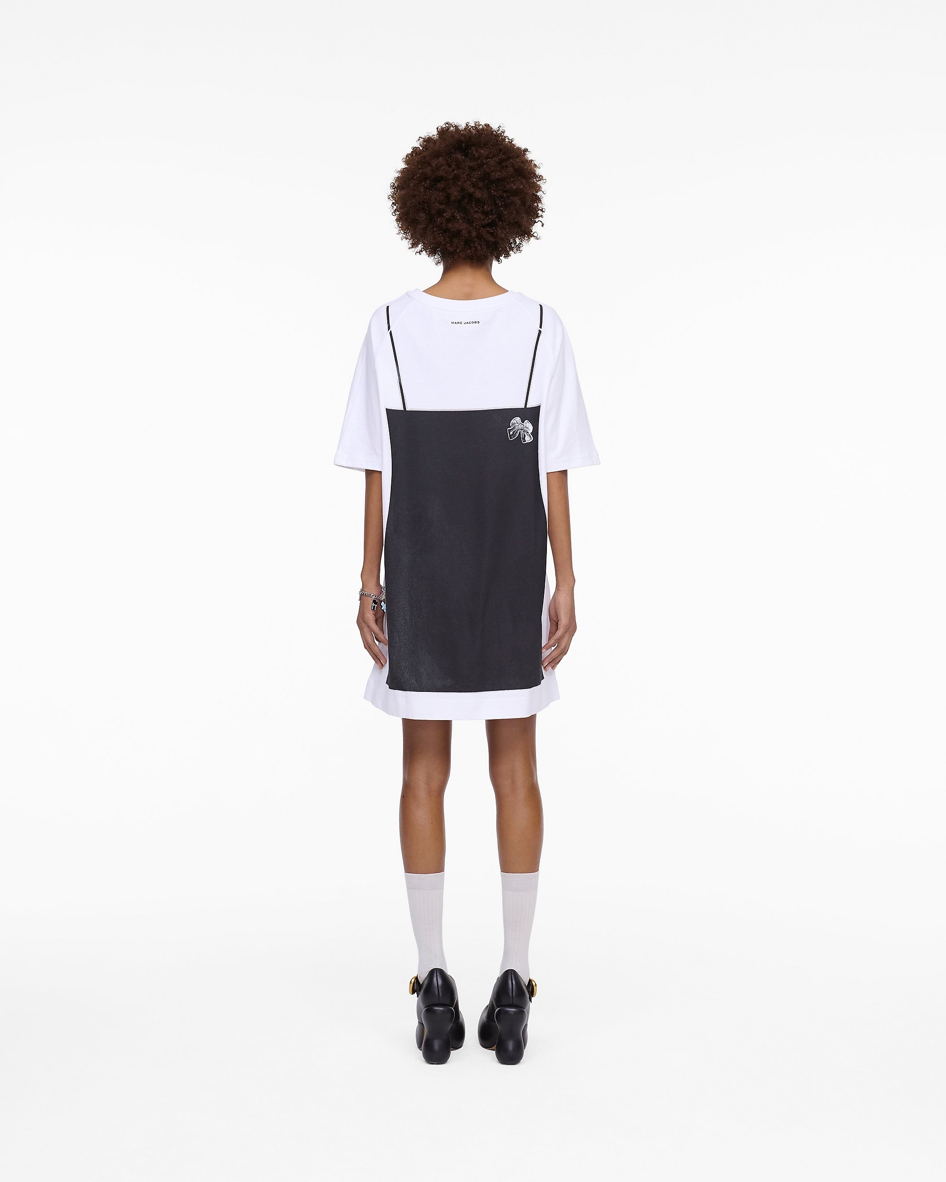 TROMPE L'OEIL T-SHIRT DRESS - 4