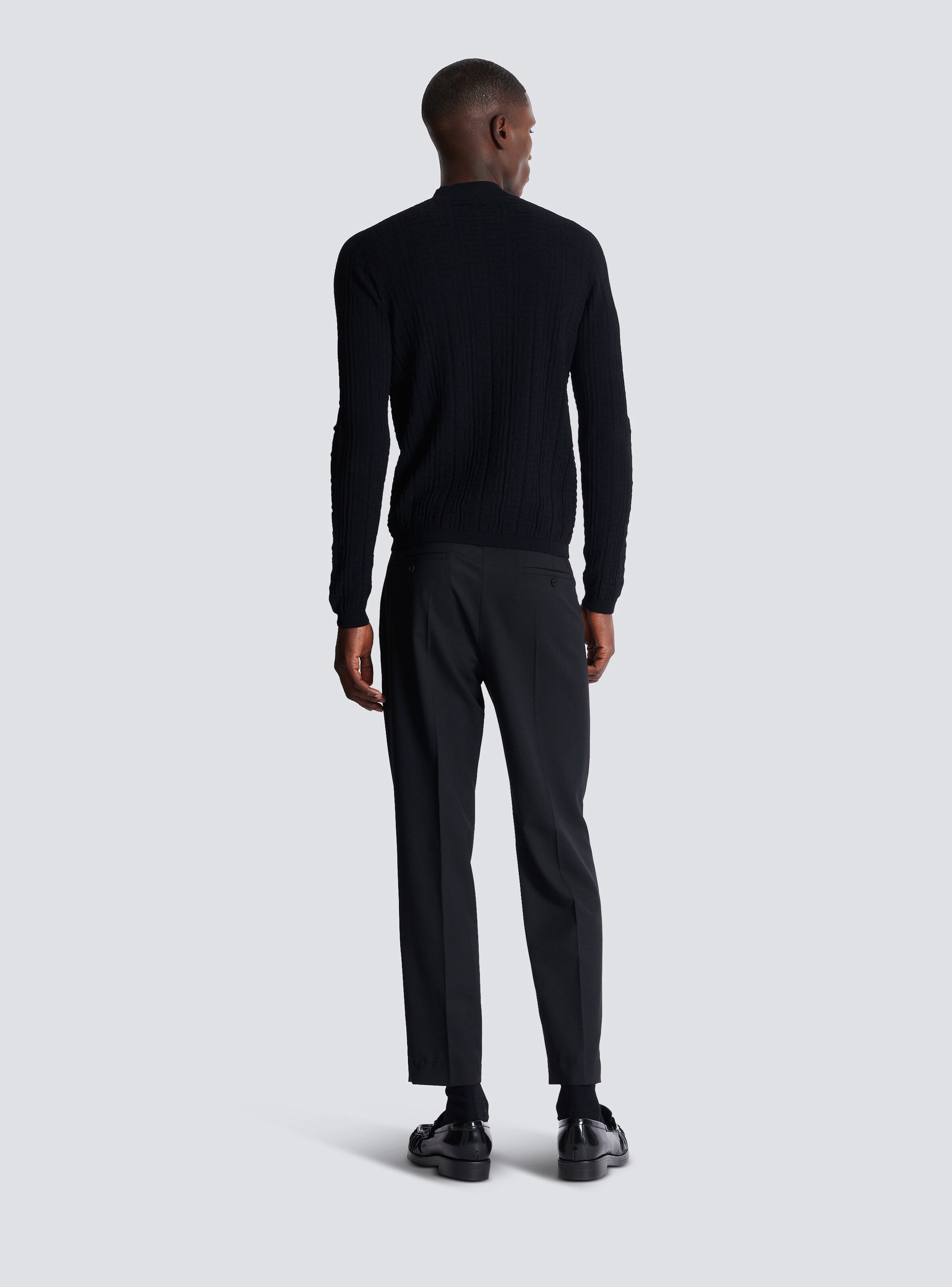 Silk and cotton knit PB jumper - 4