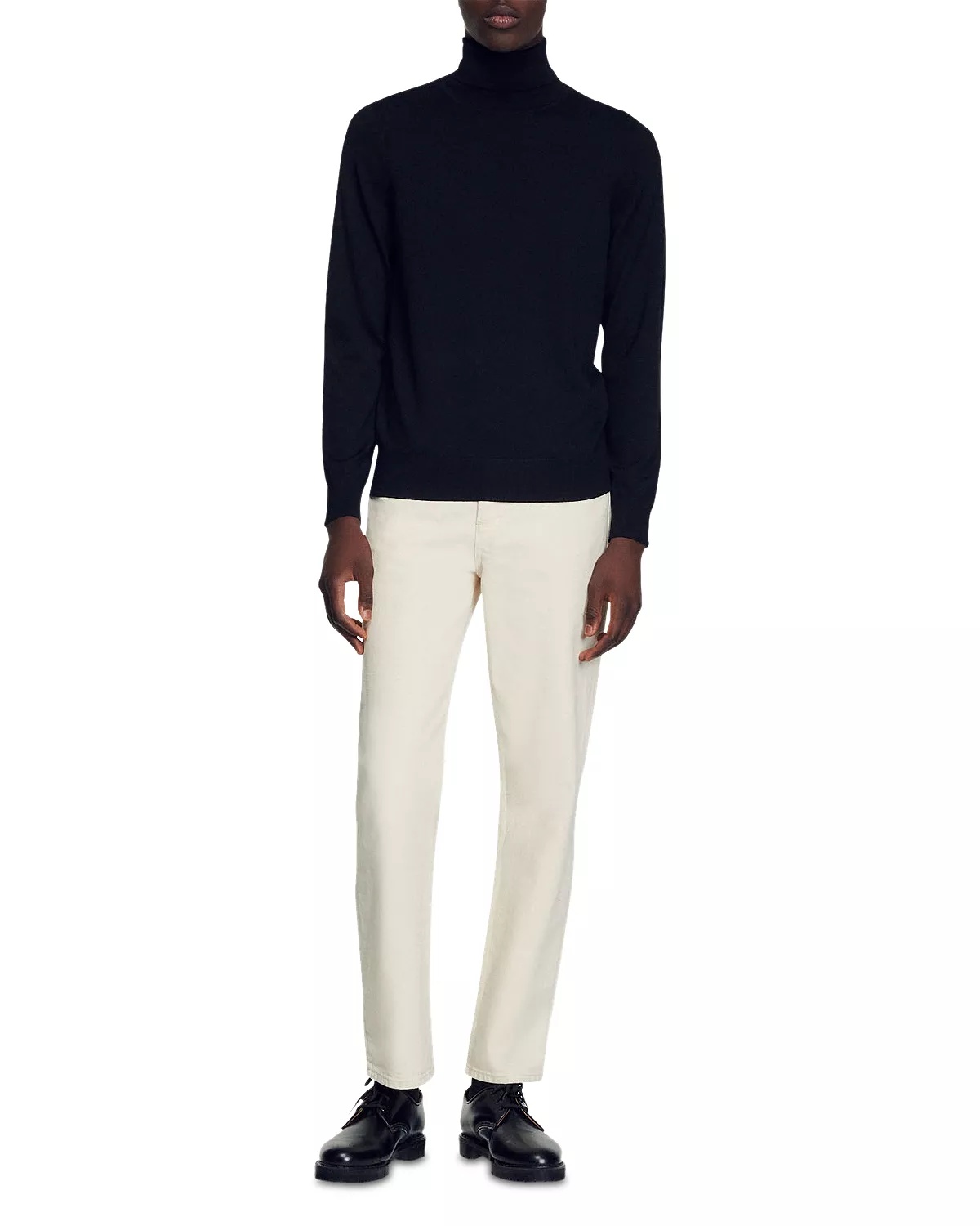 Unisex Turtleneck Slim Fit Sweater - 2