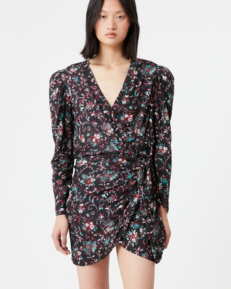 BAIKAL FLORAL MINI DRESS - 4