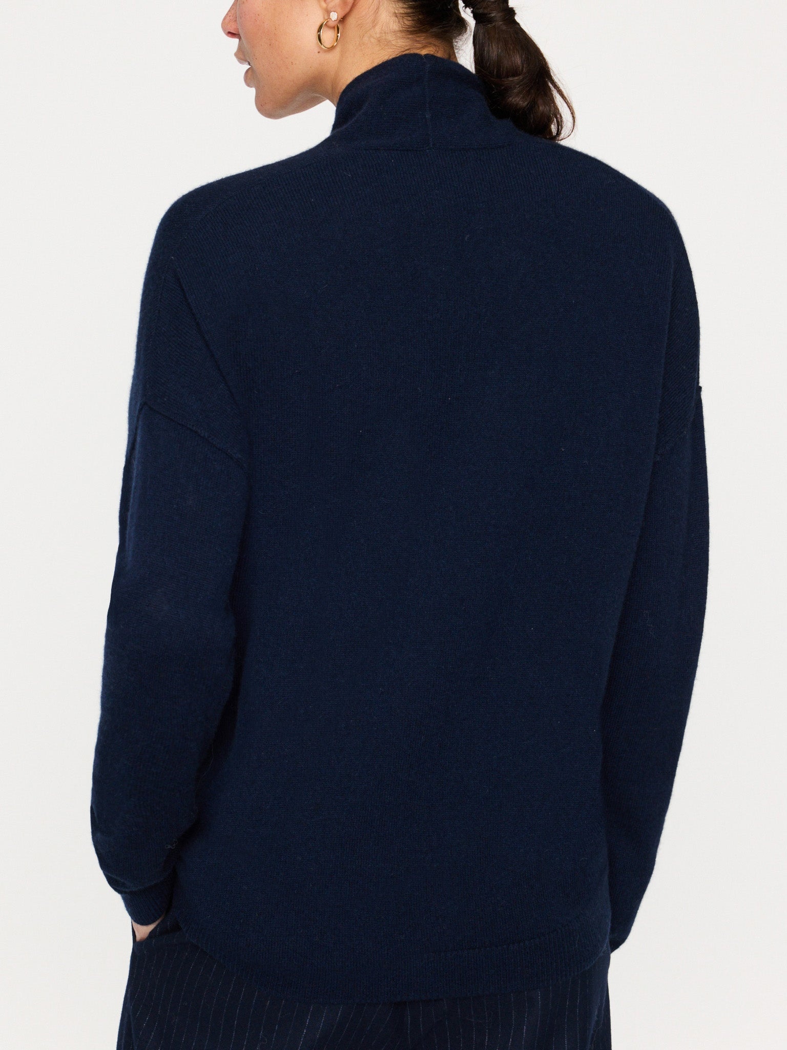 The Siena Wrap Neck Pullover - 6