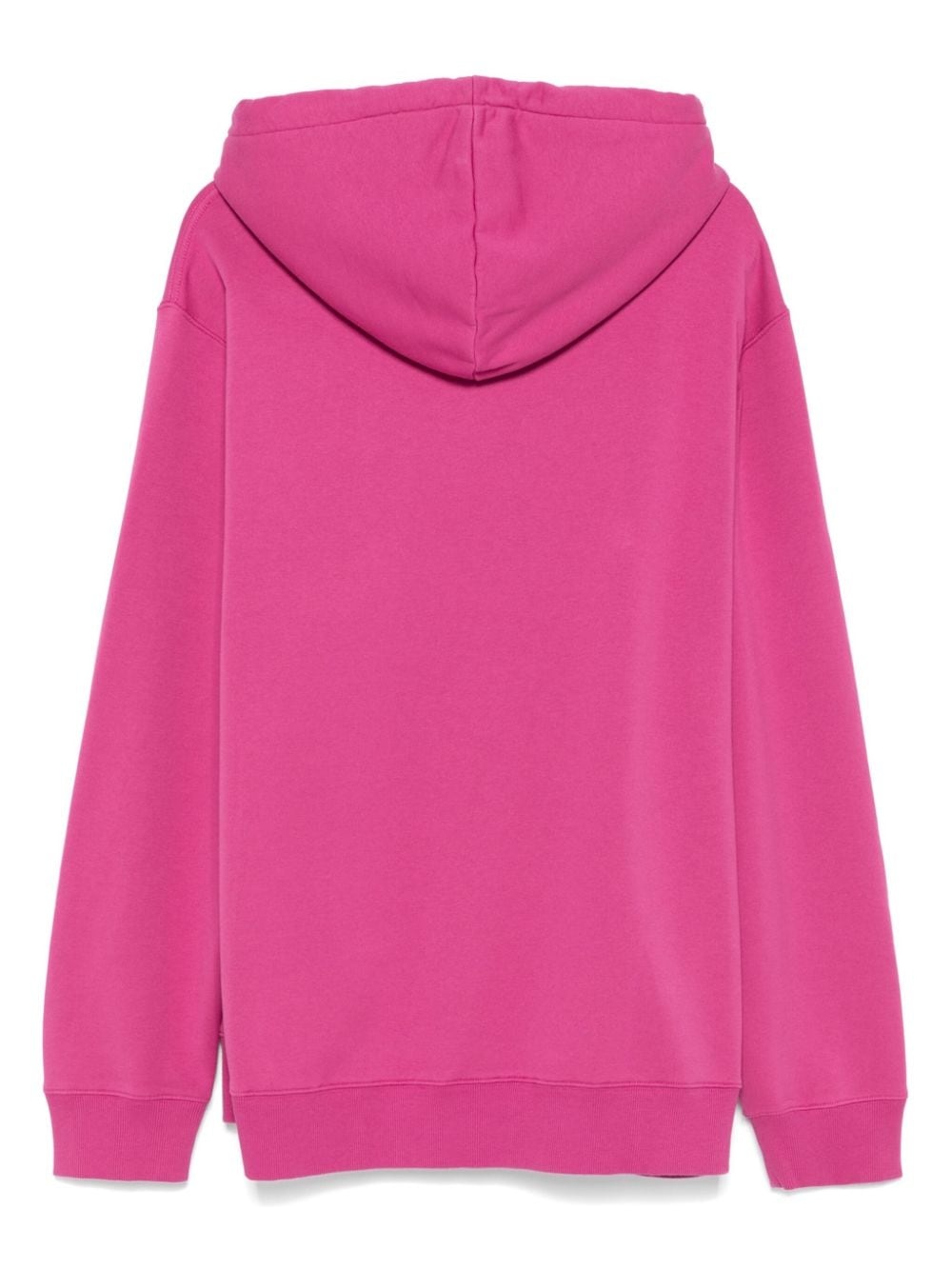 embroidered-logo hoodie - 2