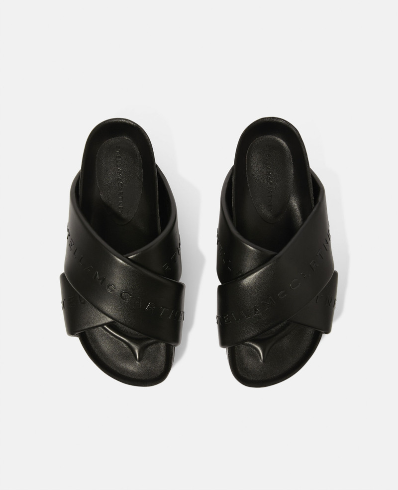 Stella McCartney Signature Logo Slides outlook