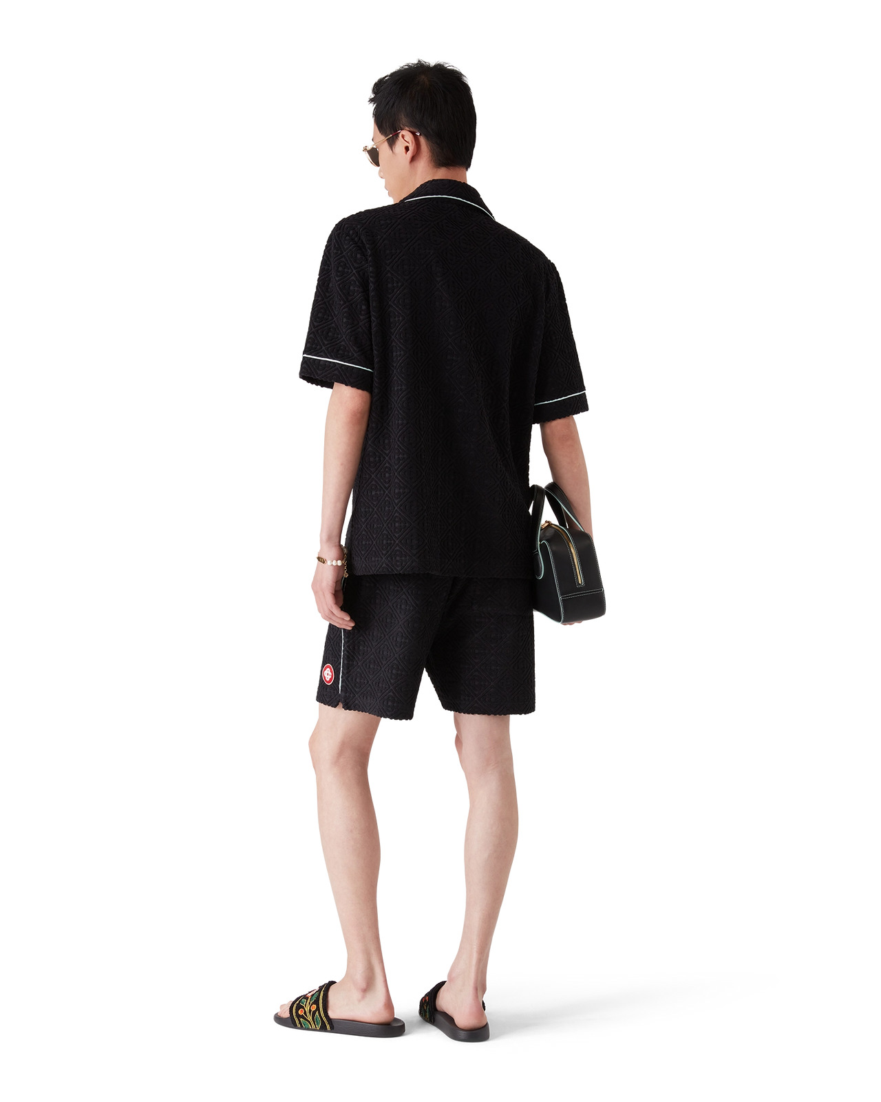 Monogram Towelling Shorts | Casablanca Paris - 3