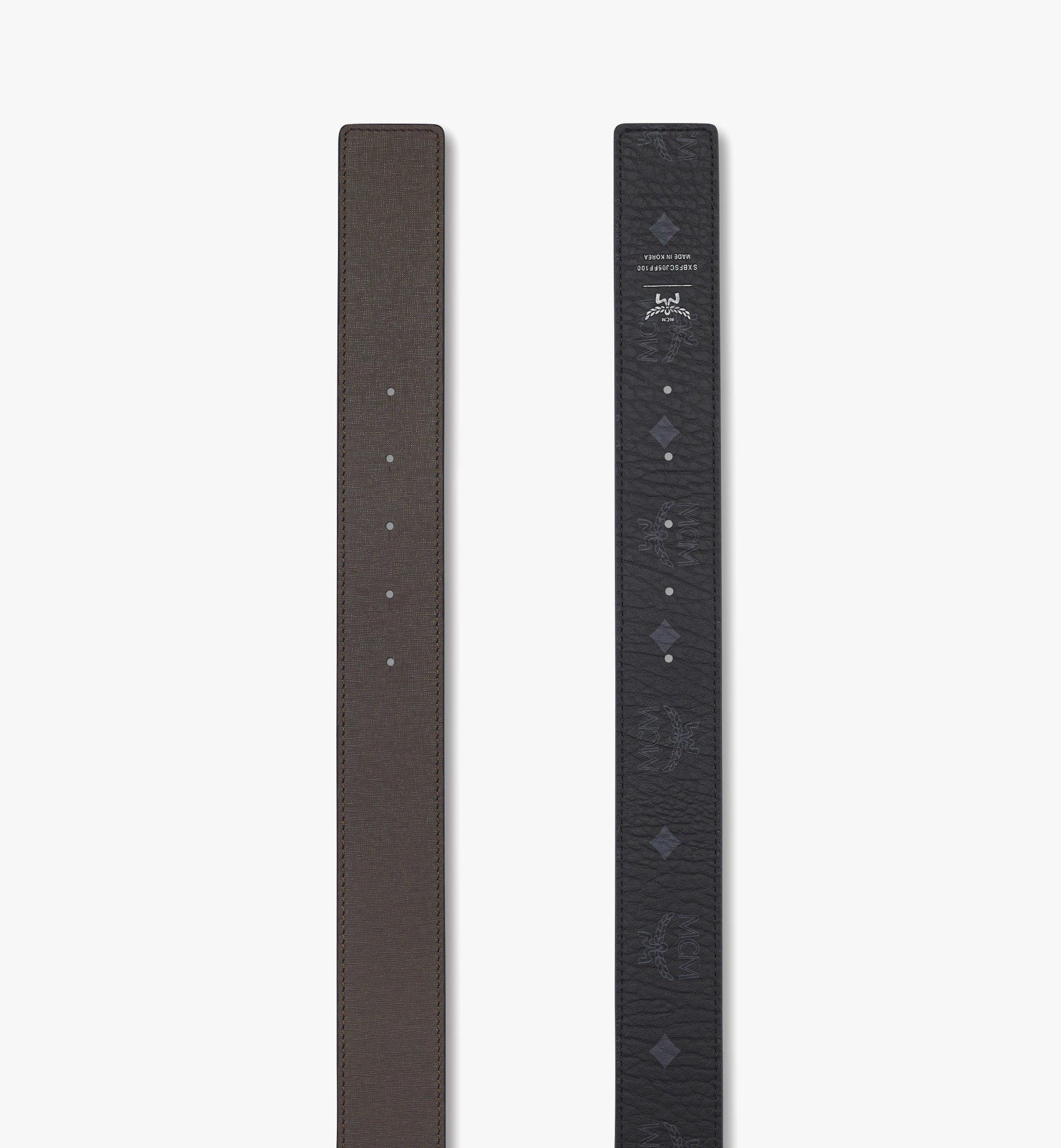 Claus Fluted M Belt 1.5” in Embossed Leather - 3