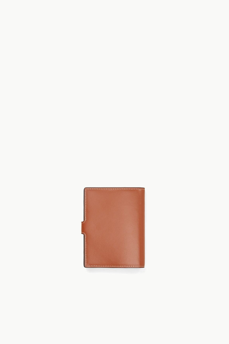 STAUD PASSPORT HOLDER TAN 3